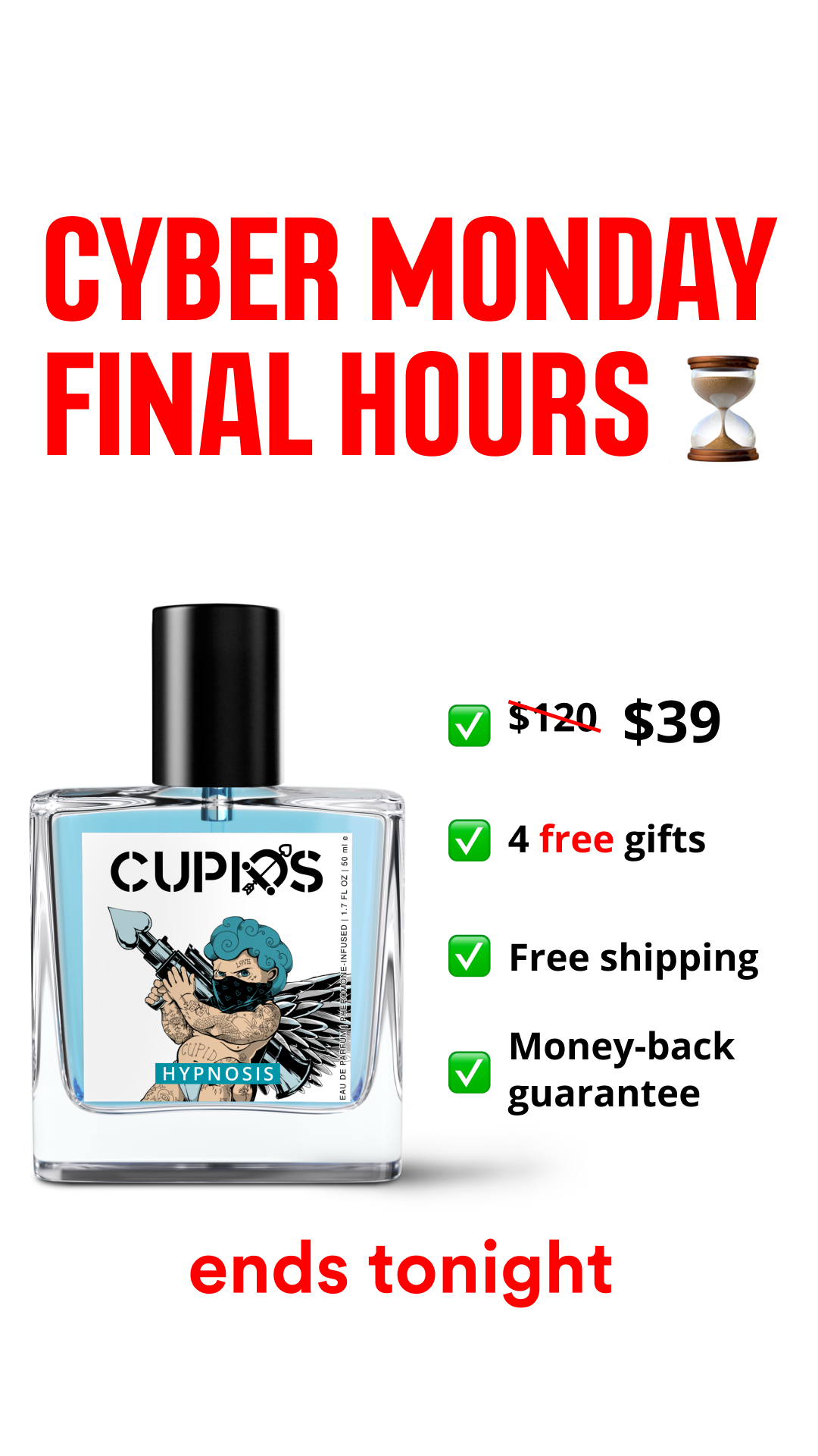 Try Cupids Facebook ad