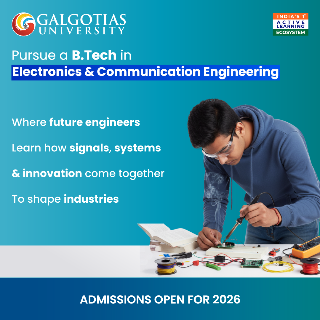 Galgotias University Facebook ad from Mar 27, 2026