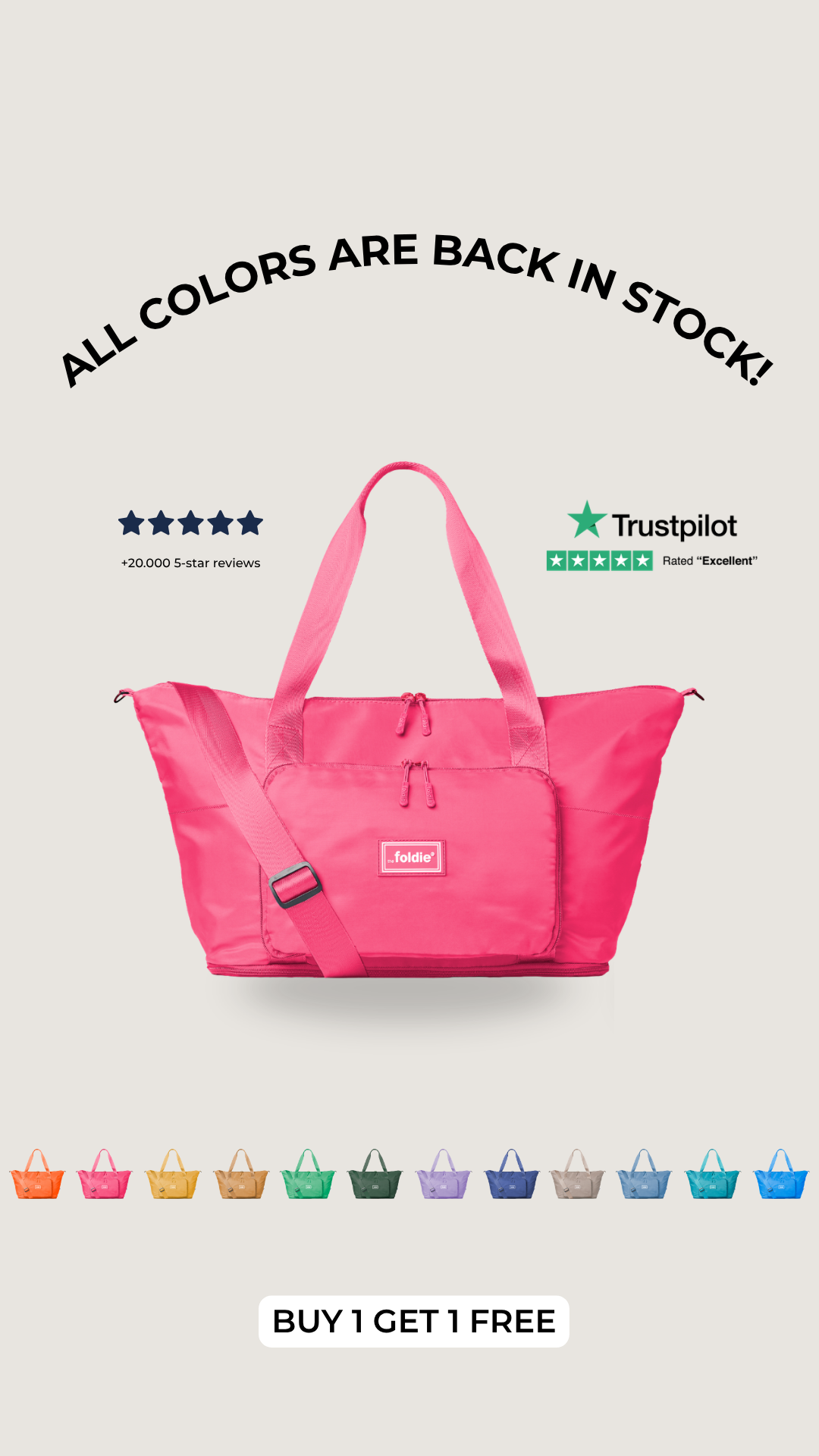 The Foldie Facebook ad