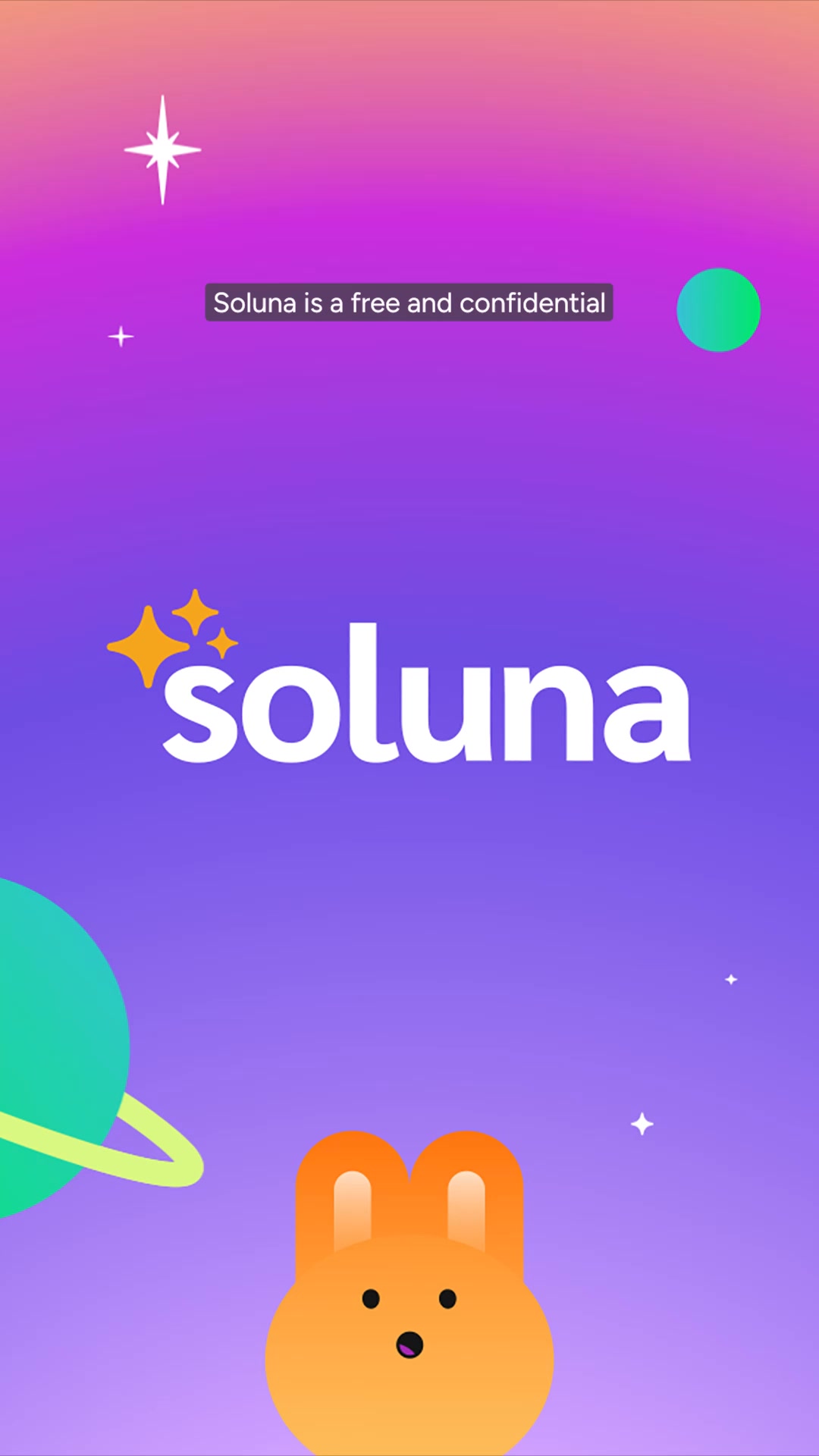 Soluna Facebook ad: State-funded mental health app