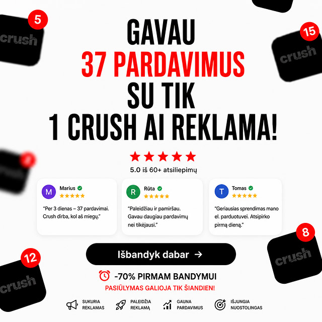trycrush.ai Facebook ad
