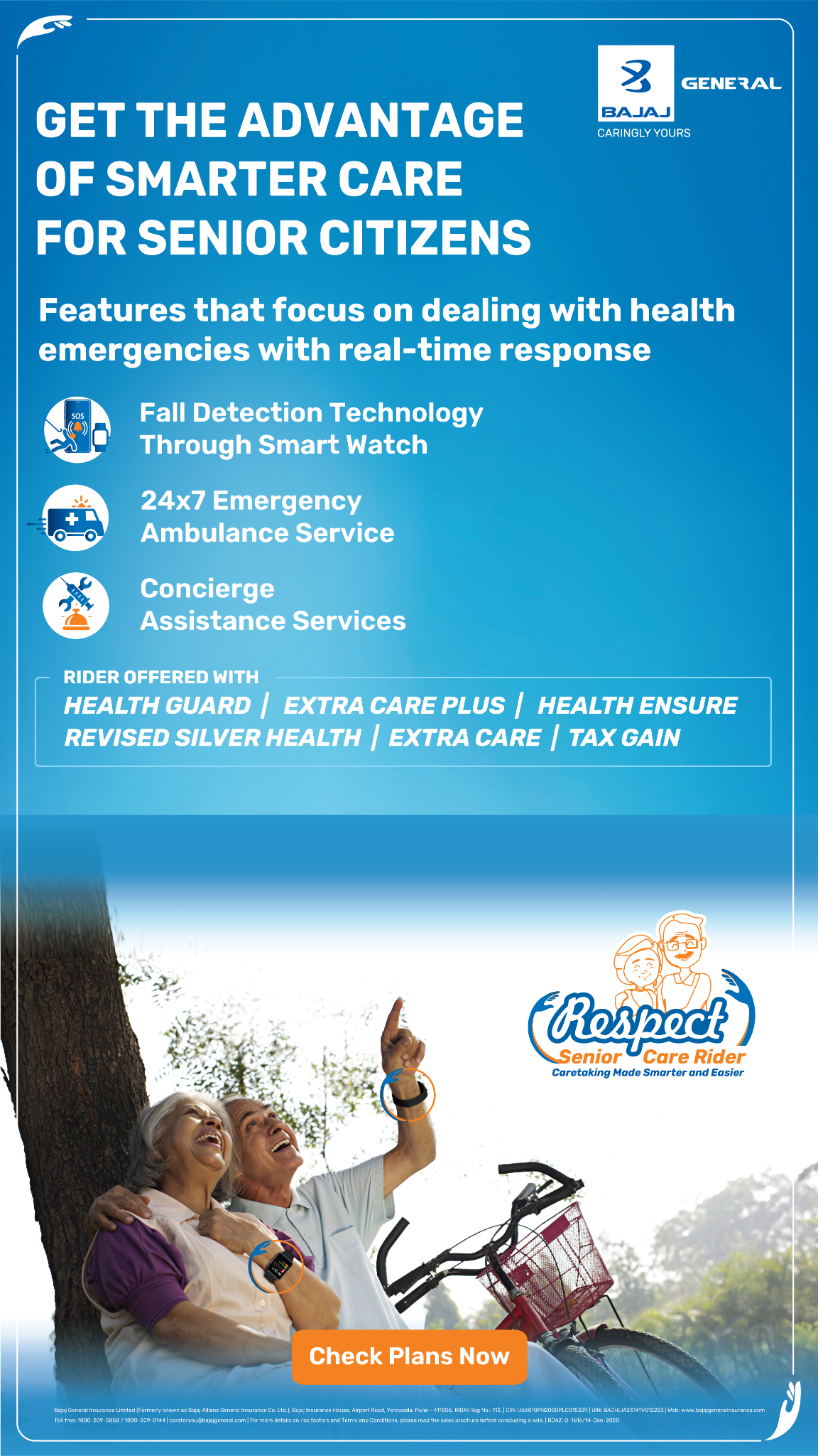 Bajaj General Insurance Limited Facebook ad