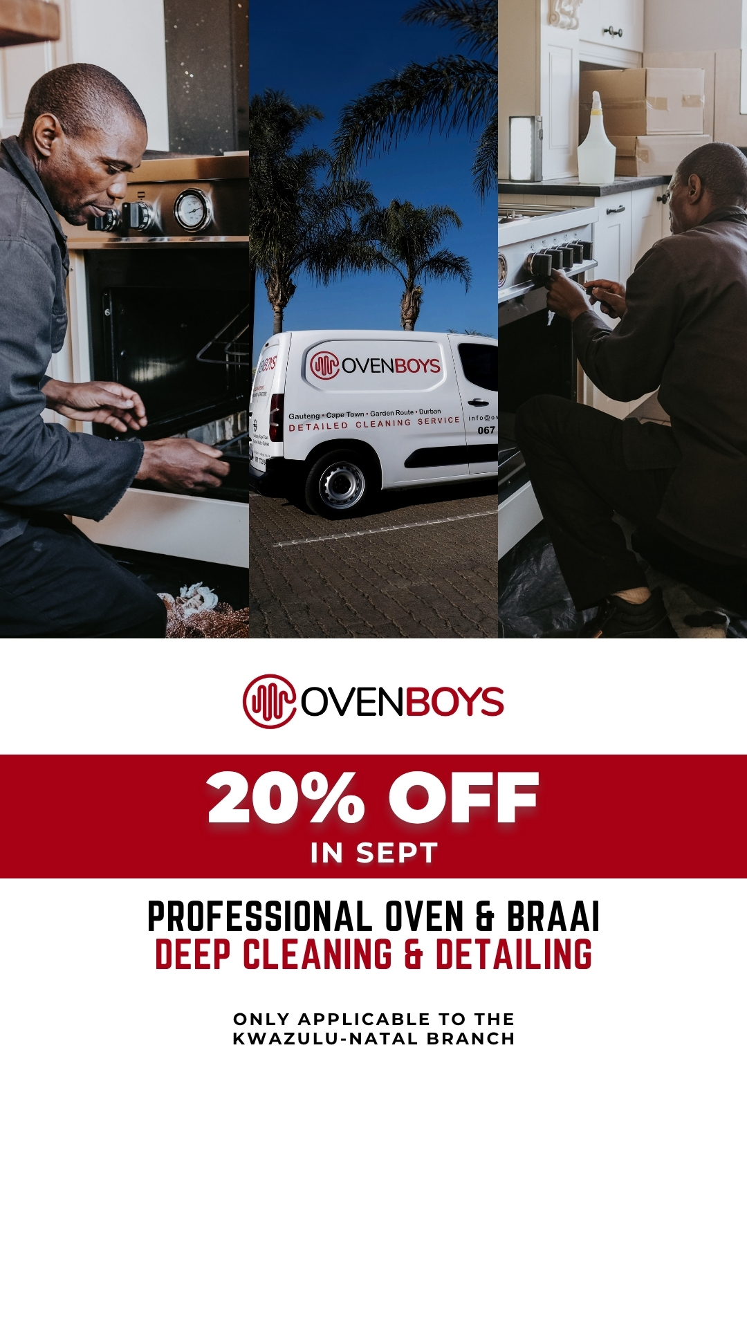 Oven Boys Facebook ad: 20% OFF this September | Professional Oven &…