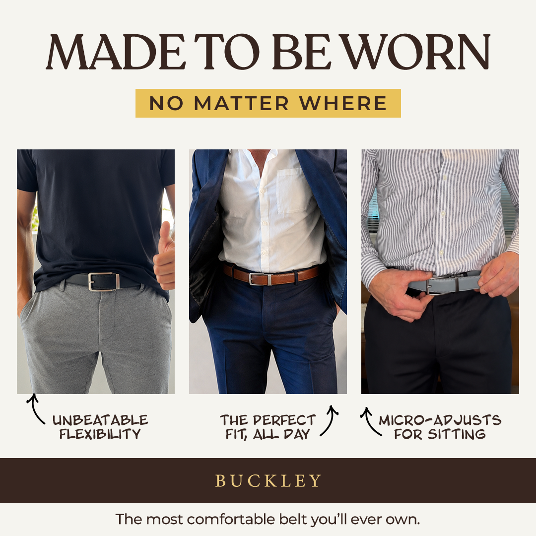 Buckley Belts Facebook ad