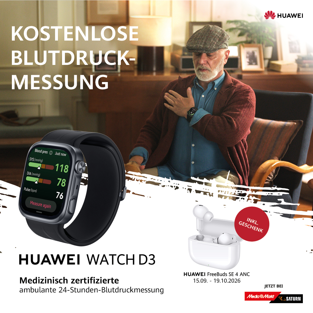 Huawei Mobile Facebook ad: HUAWEI WATCH D3