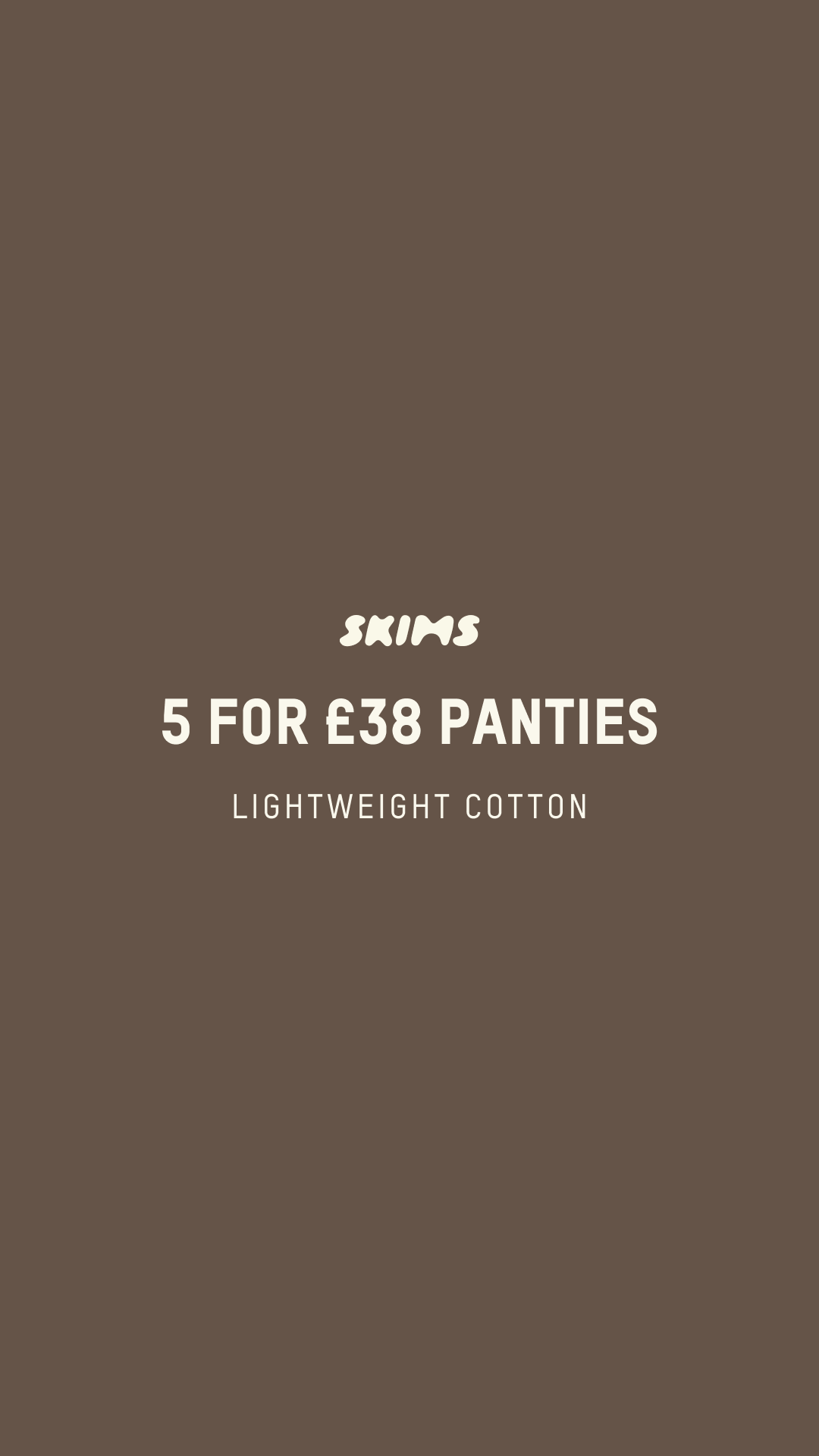 SKIMS Facebook ad