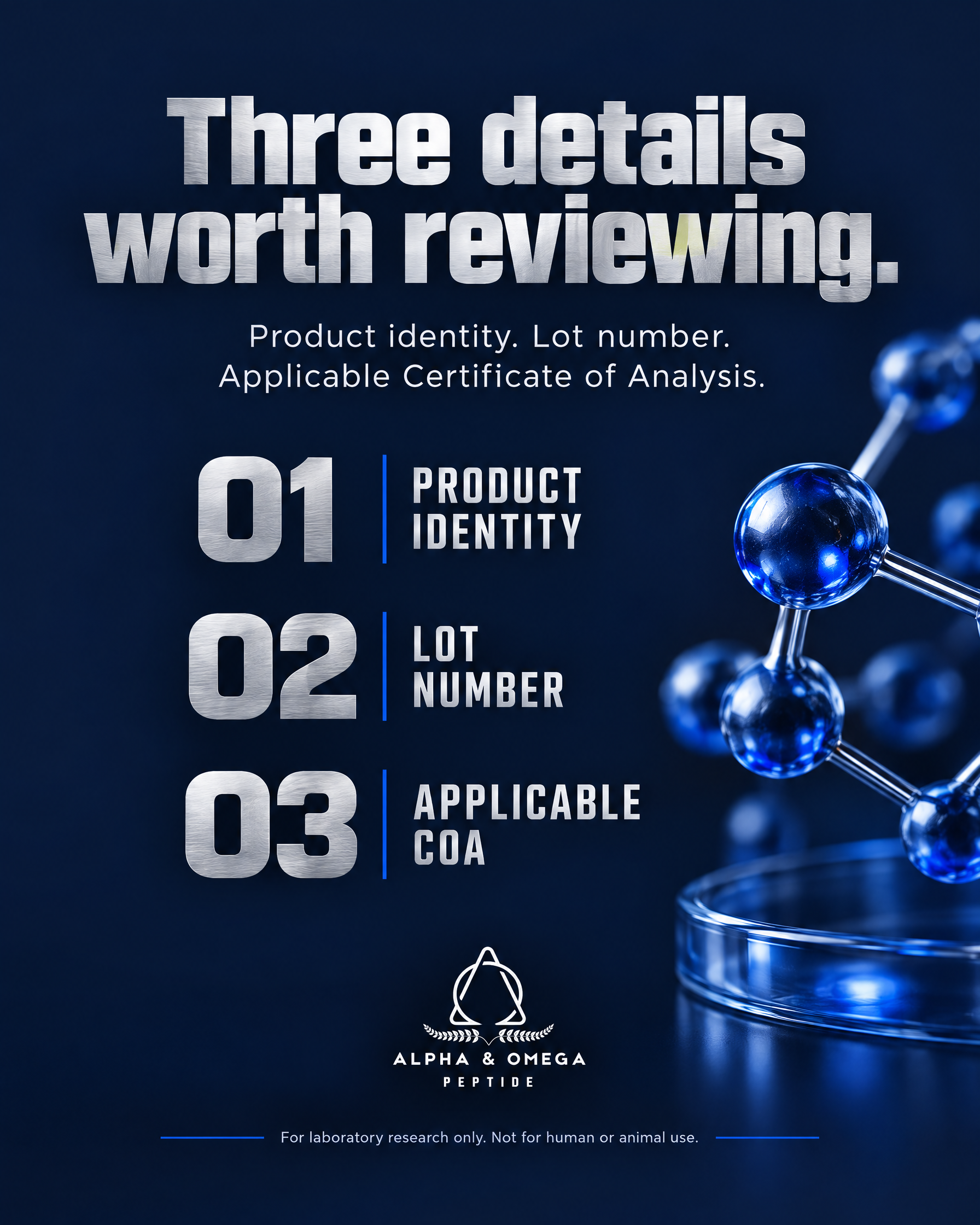 Alpha Omega Peptide Facebook ad: Three Details Worth Reviewing