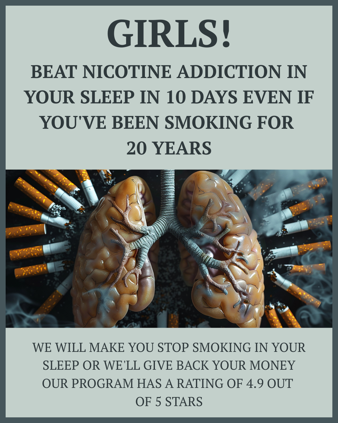 Hypnotherapist - Dr. Edward Miller Facebook ad