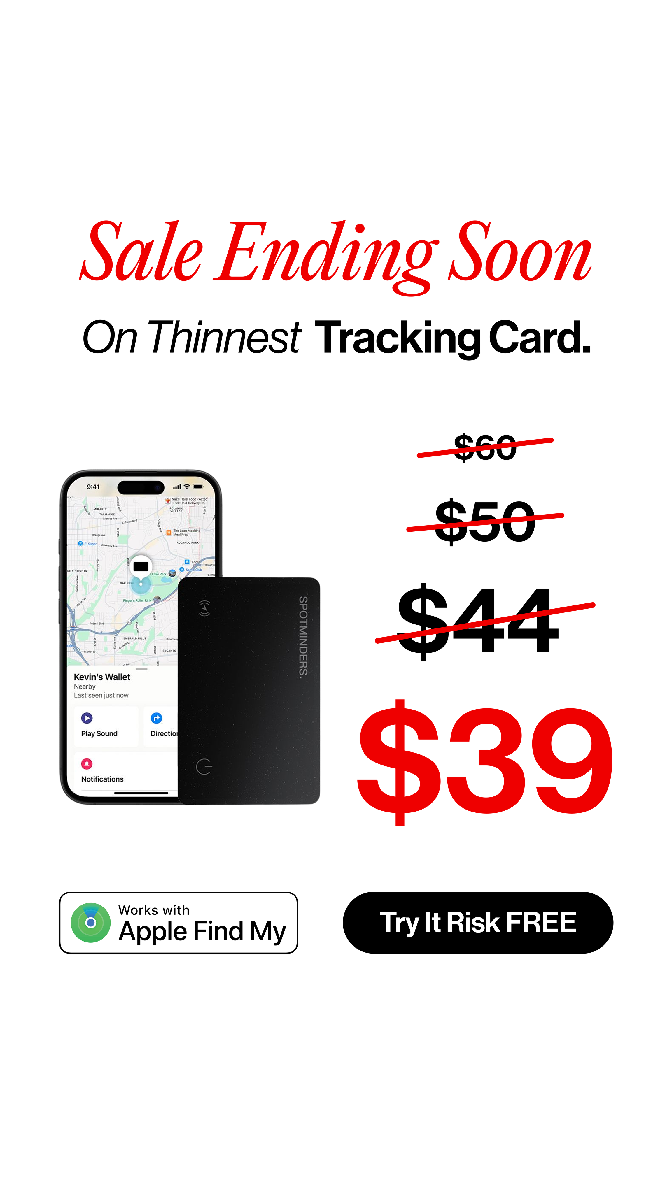 Spotminders Facebook ad