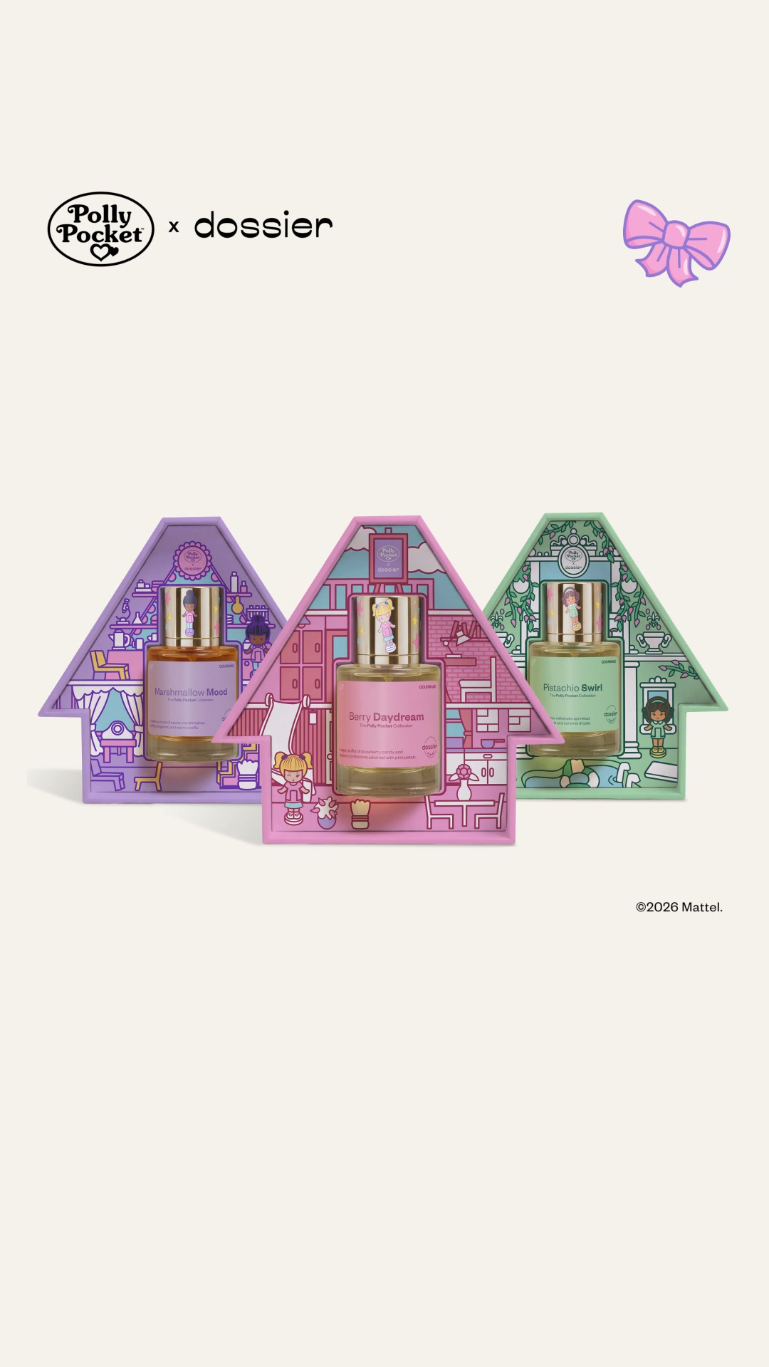 Dossier Facebook ad: Dossier x Polly Pocket Is Here