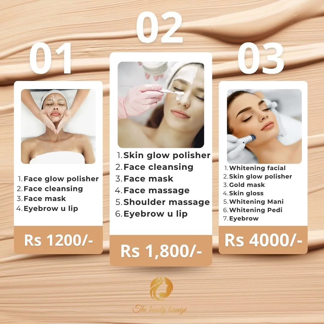 The Beauty Lounge Facebook ad