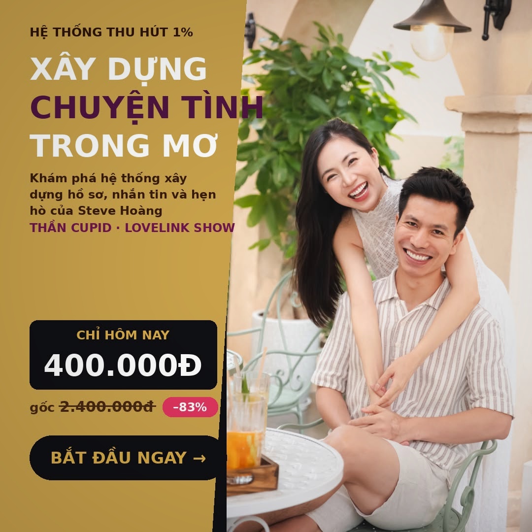 The Love Link Show Facebook ad: Phụ nữ đã check anh trước khi trả lời tin nhắn
