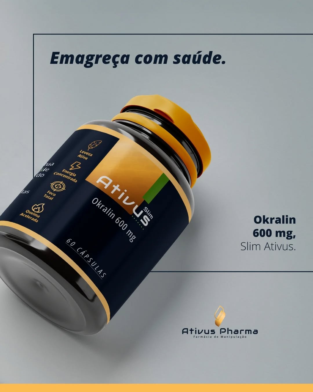 Ativus Pharma - Sarandi Facebook ad: Com Ativus SLIM você emagrece com mais saúde…