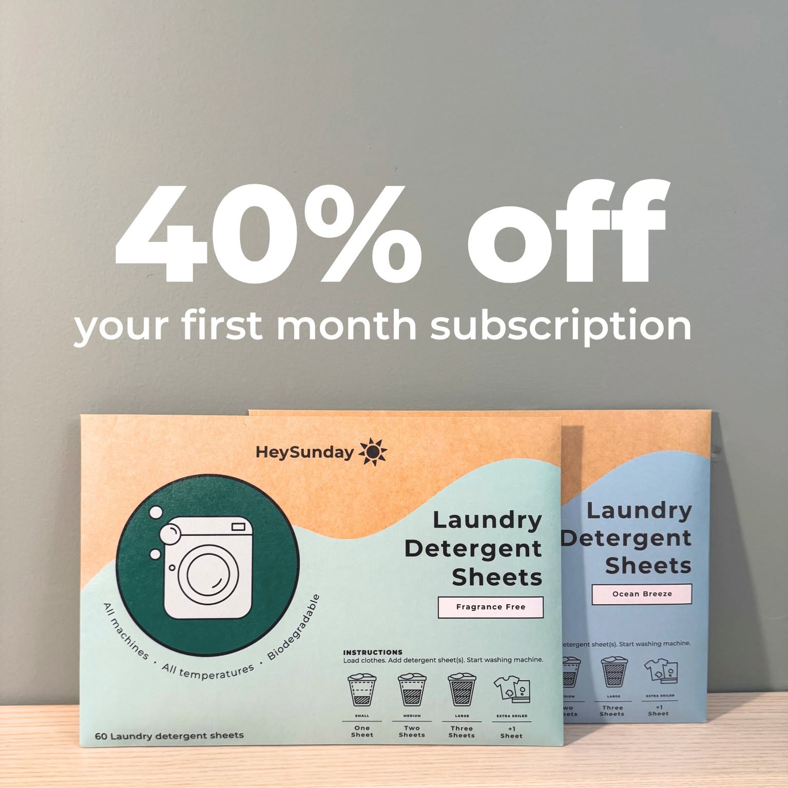 HeySunday Facebook ad