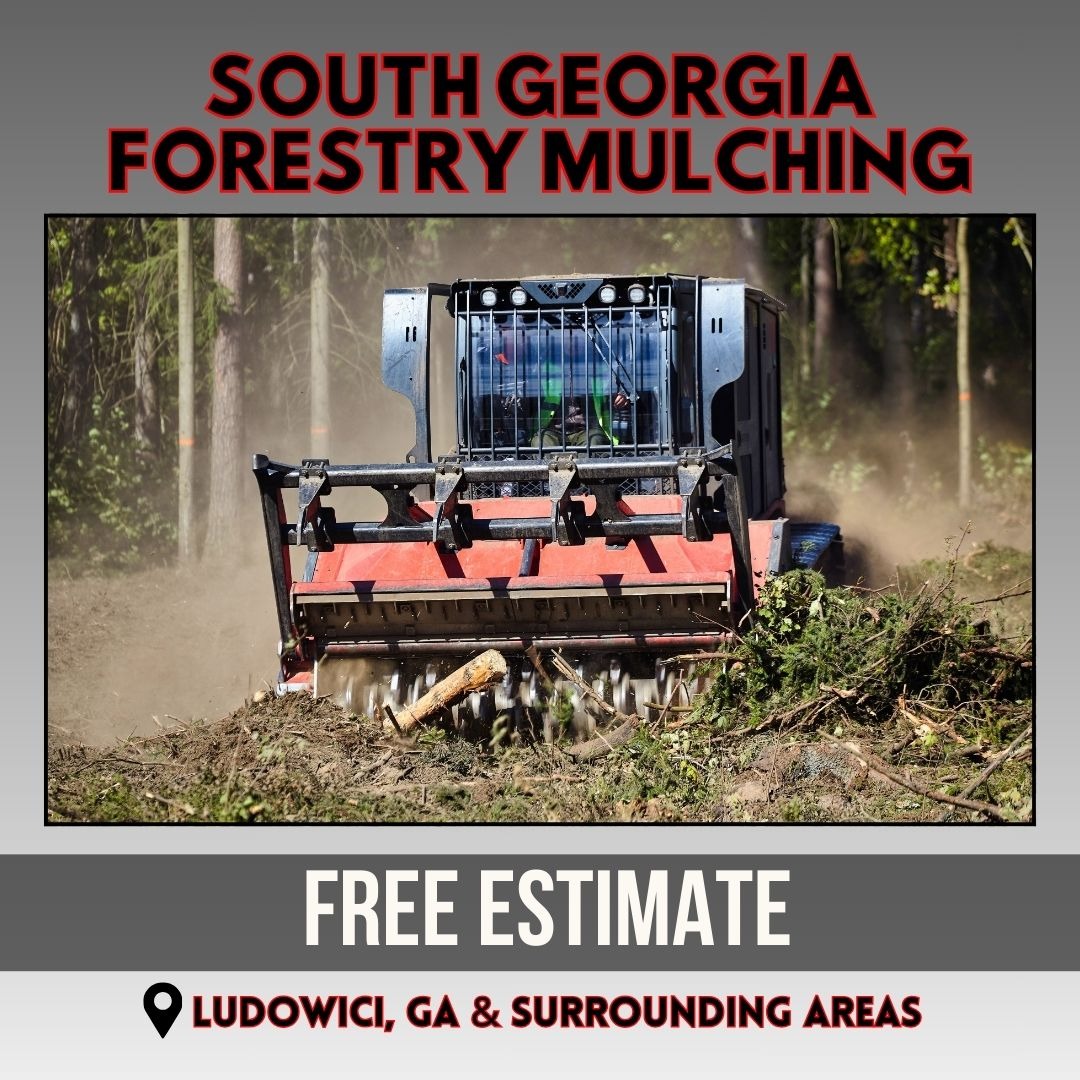 South Georgia Forestry Mulching Facebook ad: FREE Estimate! Get Quote