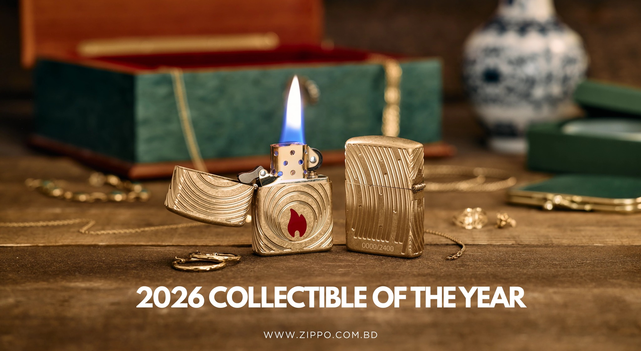 Zippo Bangladesh Facebook ad: 2026 Collectible of the Year is here.