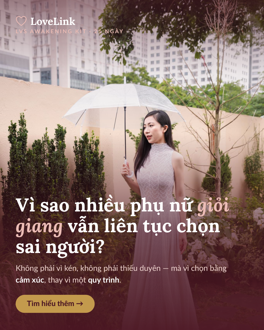The Love Link Show Facebook ad: Vì sao nhiều phụ nữ giỏi vẫn chọn sai người
