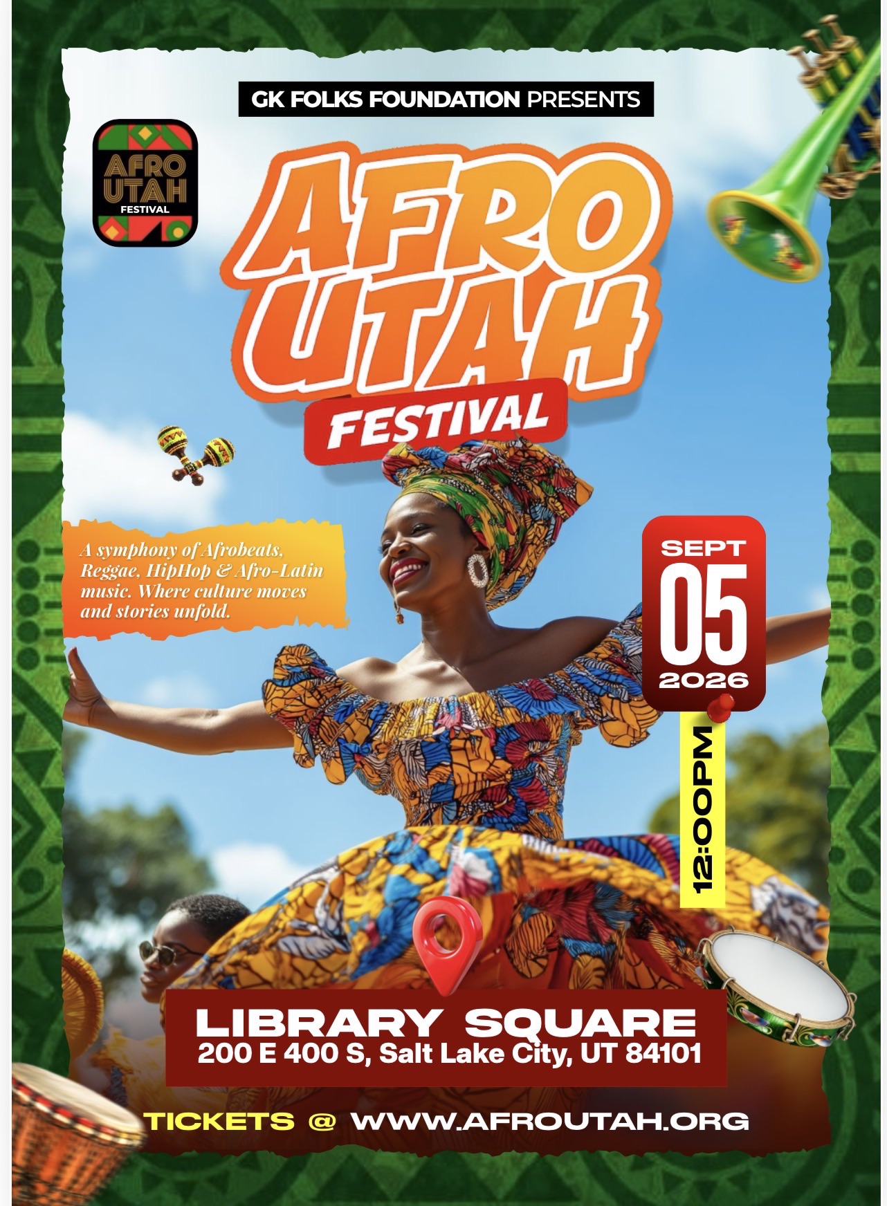 Afro Utah Festival Facebook ad: Afro Utah Festival 2026