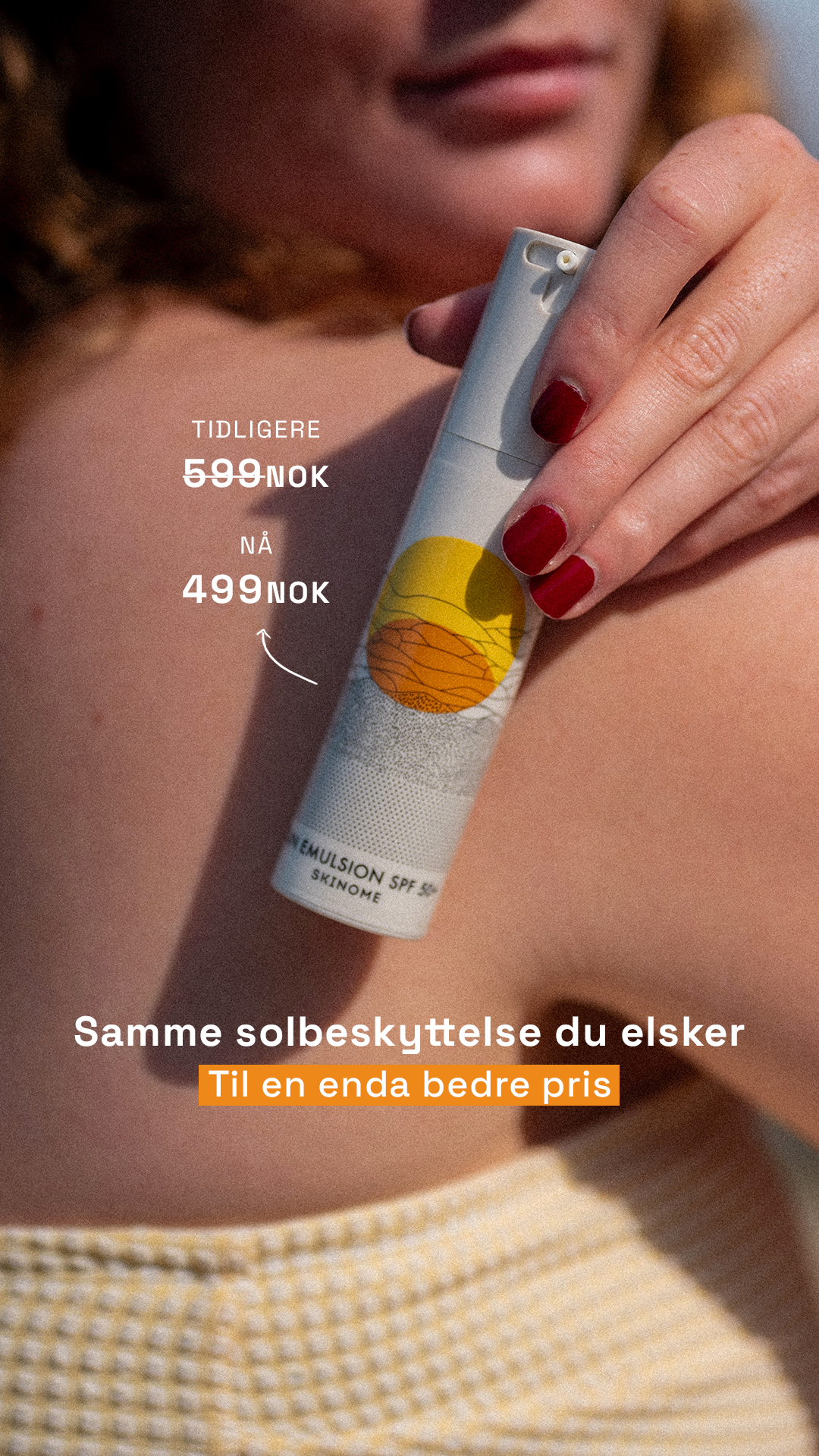 Skinome Facebook ad