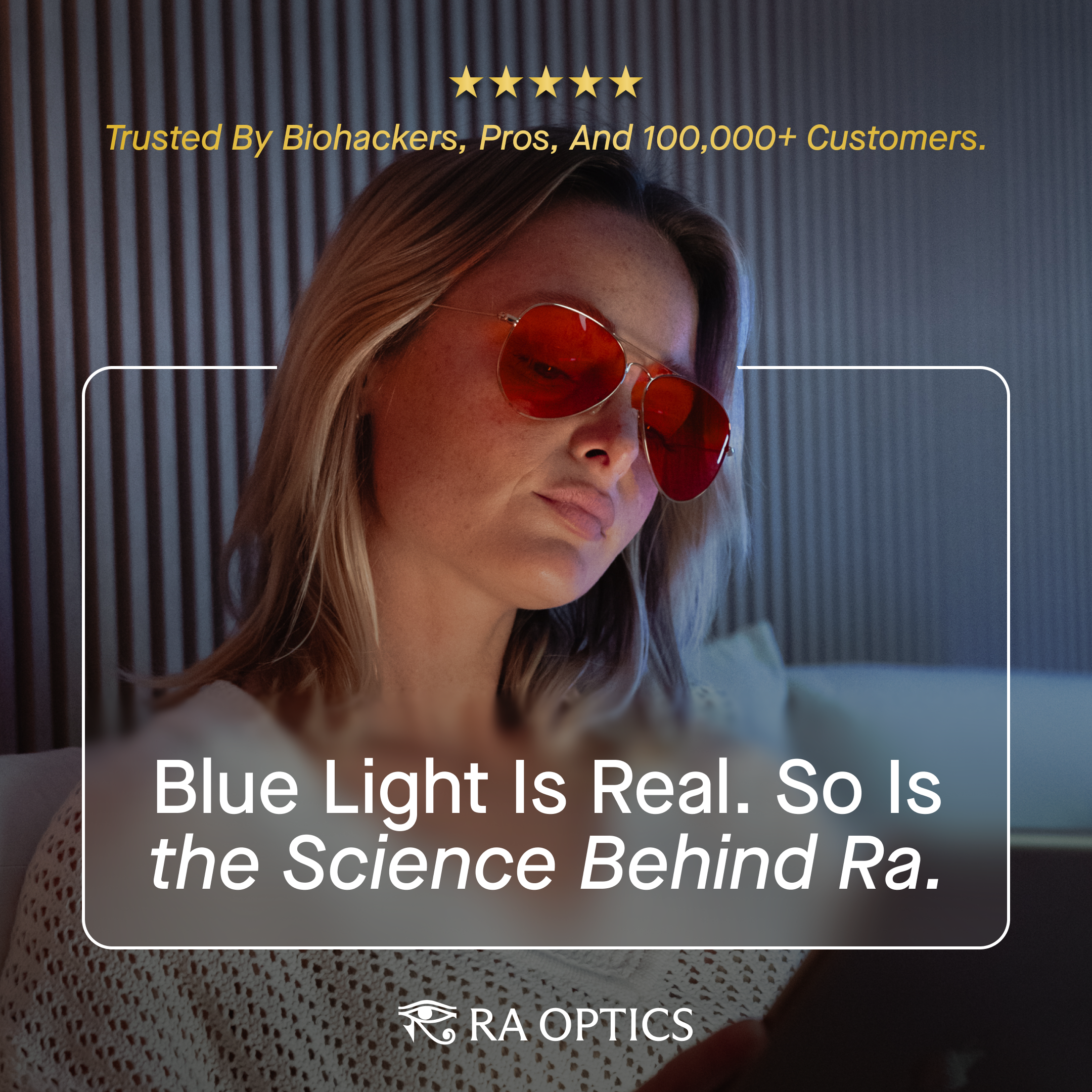 Ra Optics Facebook ad