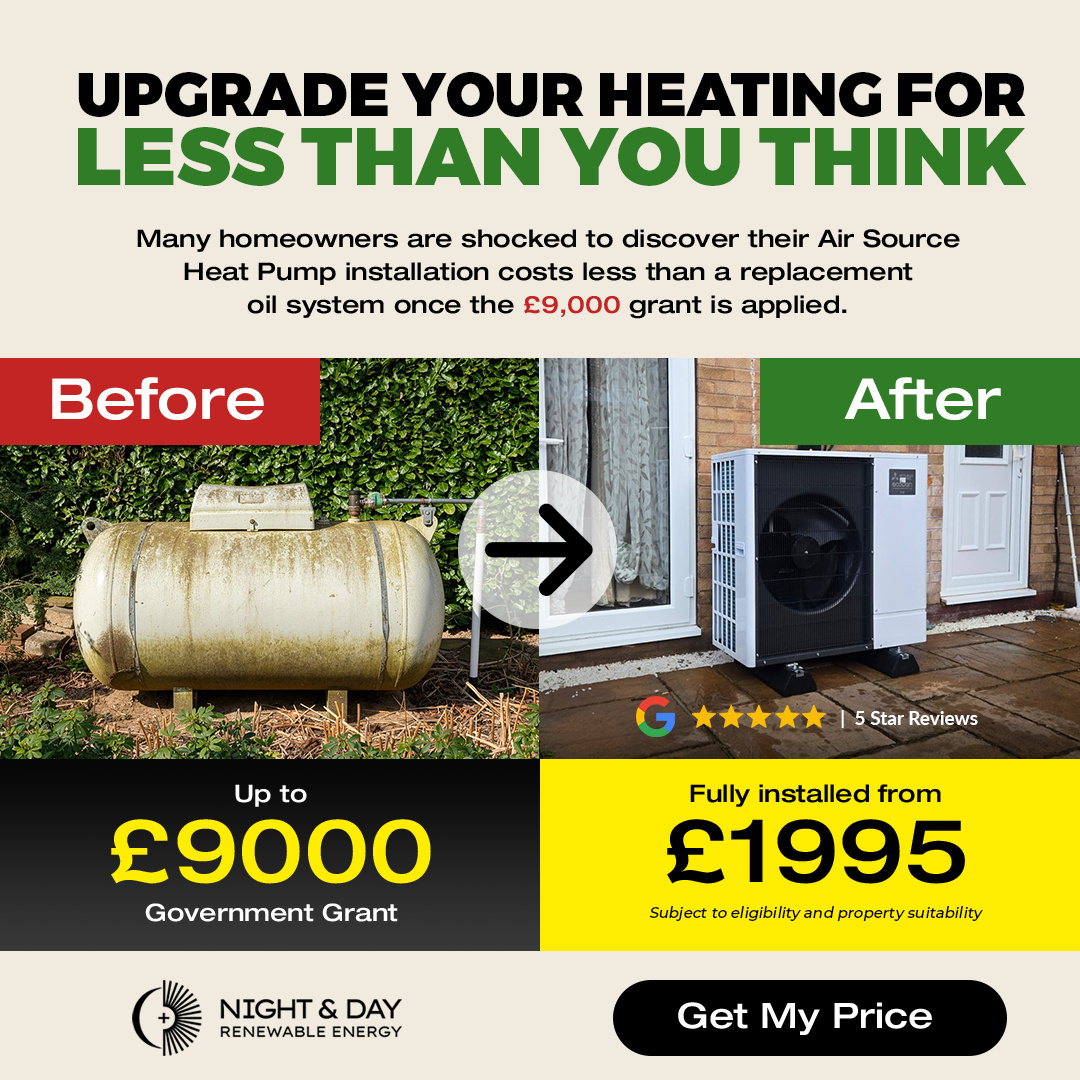 Night and Day Renewable Energy Facebook ad