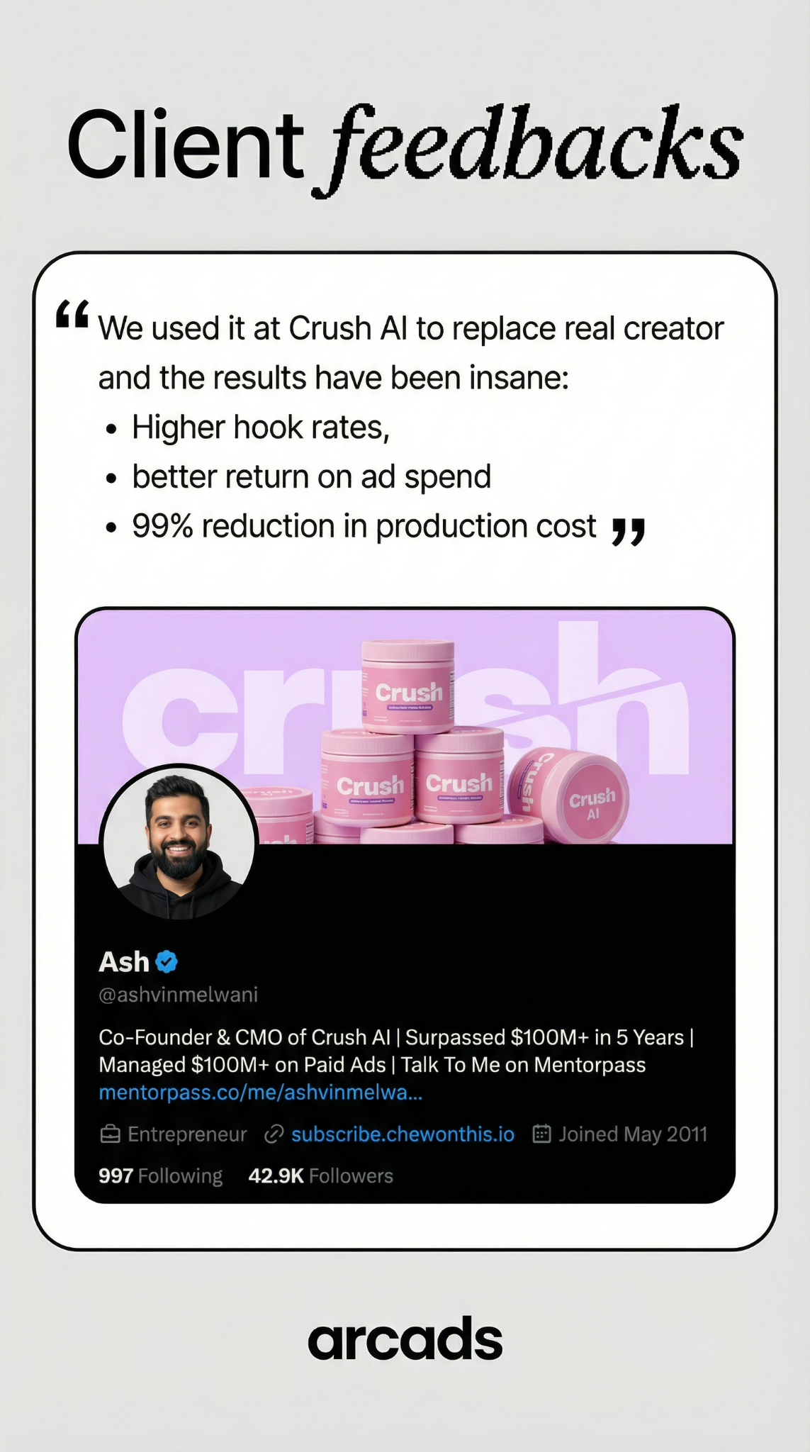 Mike Johnson - AI Marketing Facebook ad