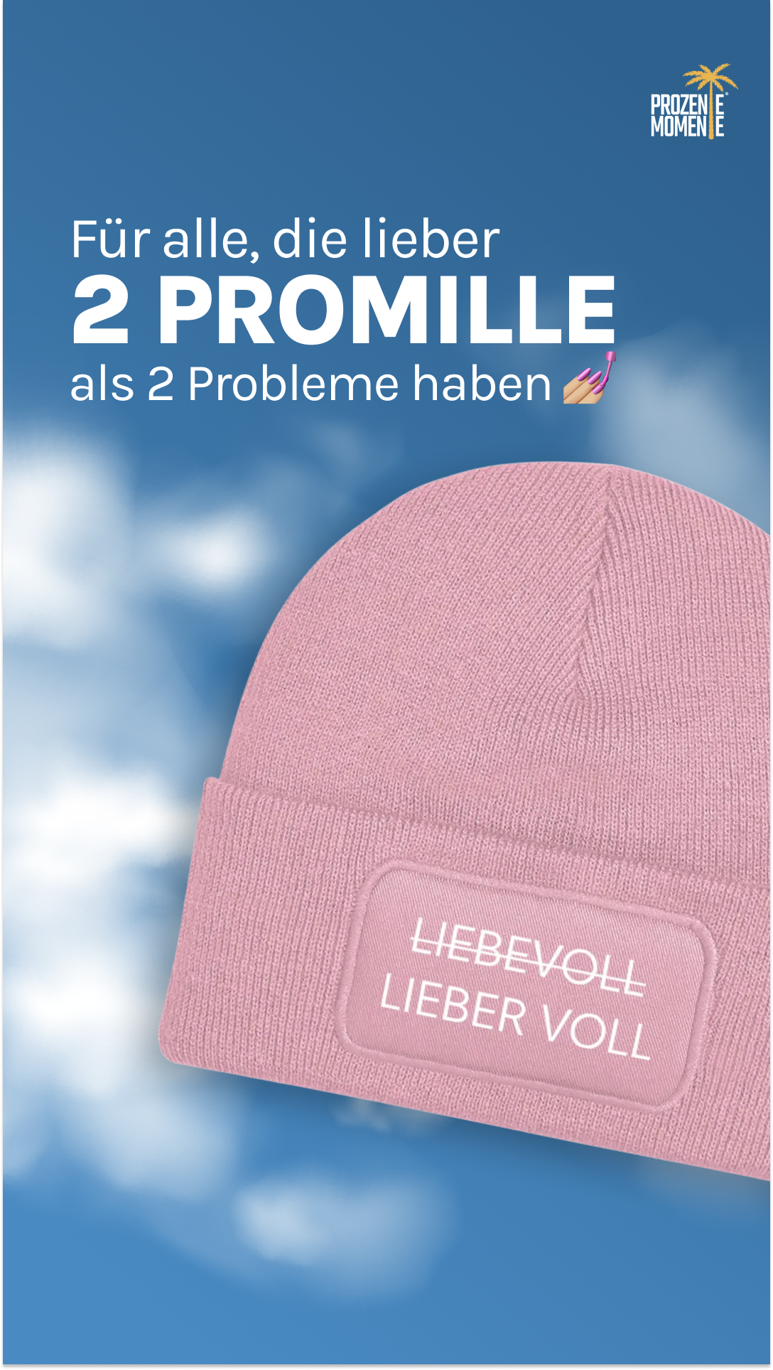 Prozente Momente Facebook ad