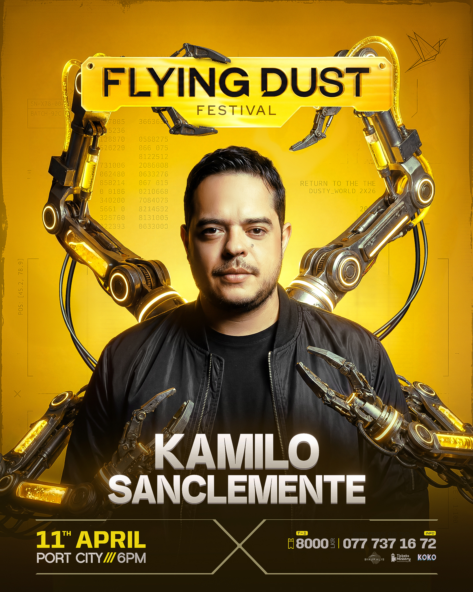FLYING DUST Facebook ad: TicketsMinistry