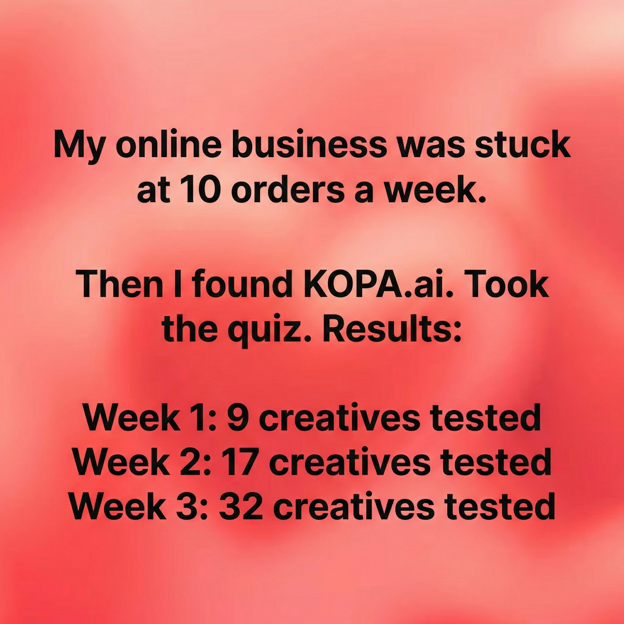 kopa.ai Facebook ad