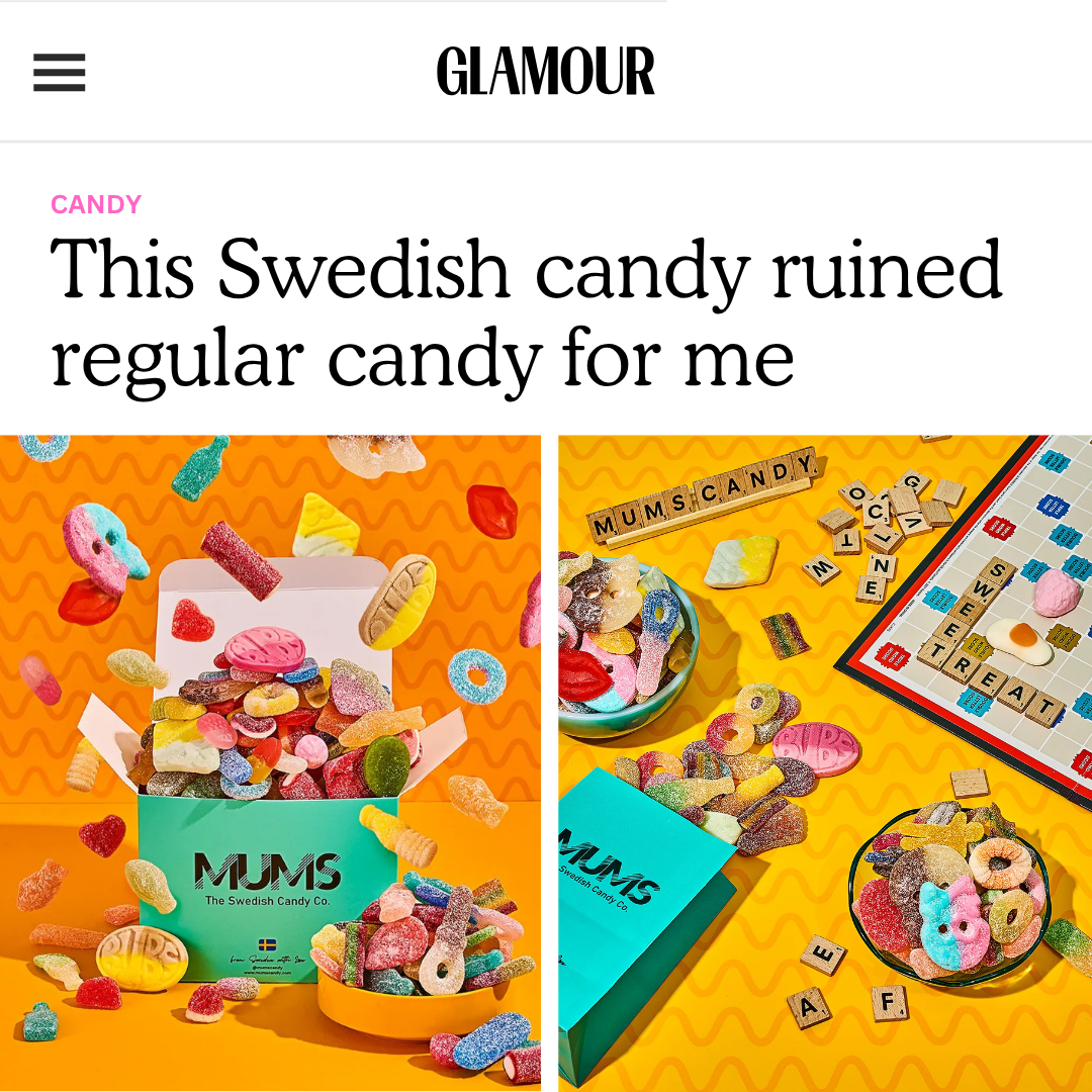 Mums - The Swedish Candy Co. Facebook ad