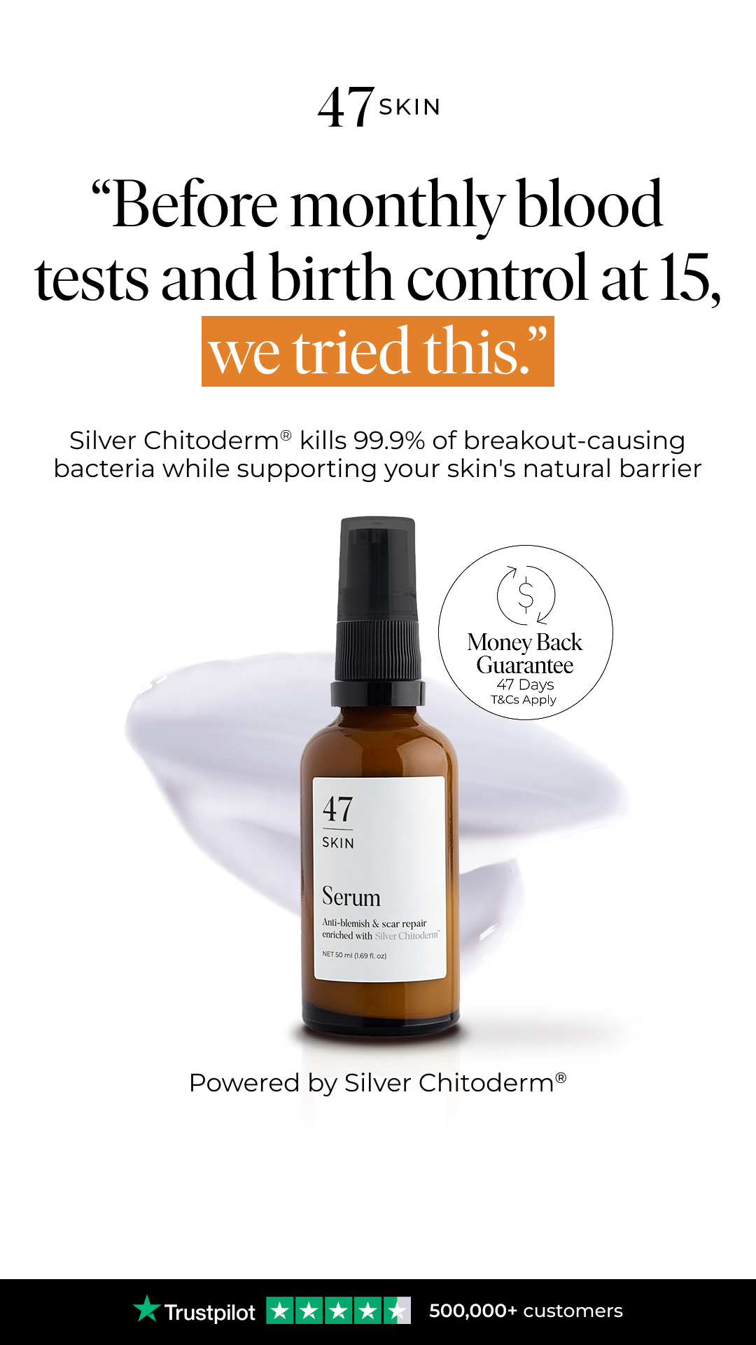 47Skin Facebook ad