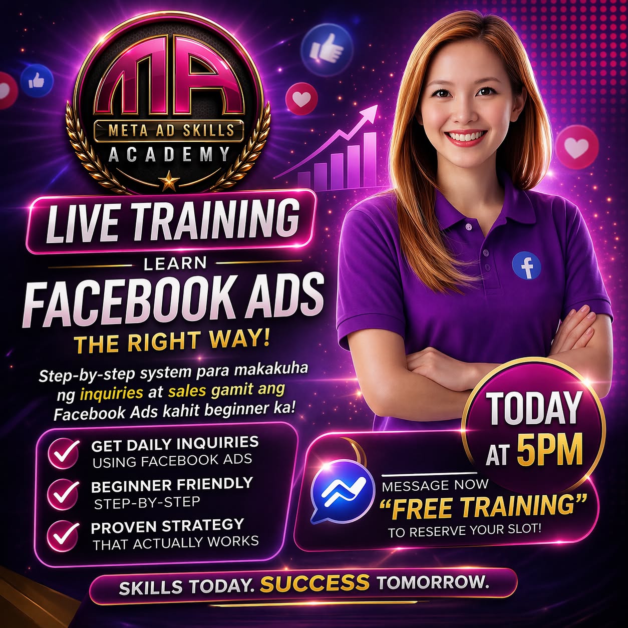 Meta Ad Skills Academy Ph Facebook ad: Strategy First Before You Run Ads!