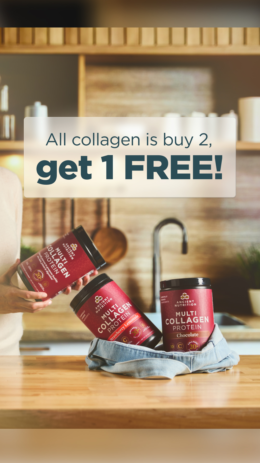 Ancient Nutrition Facebook ad