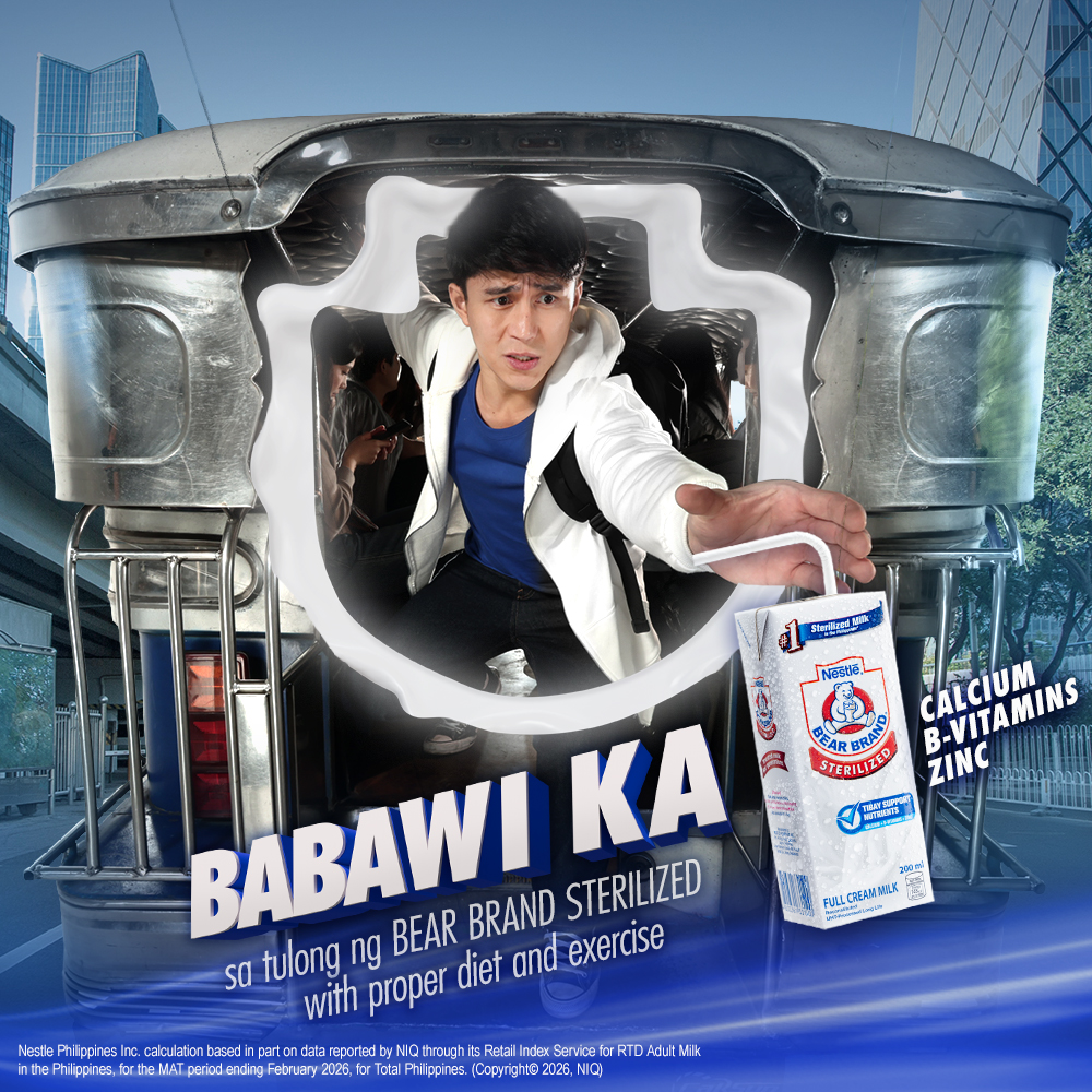 BEAR BRAND Sterilized Facebook ad: Mag-BEAR BRAND STERILIZED ka!