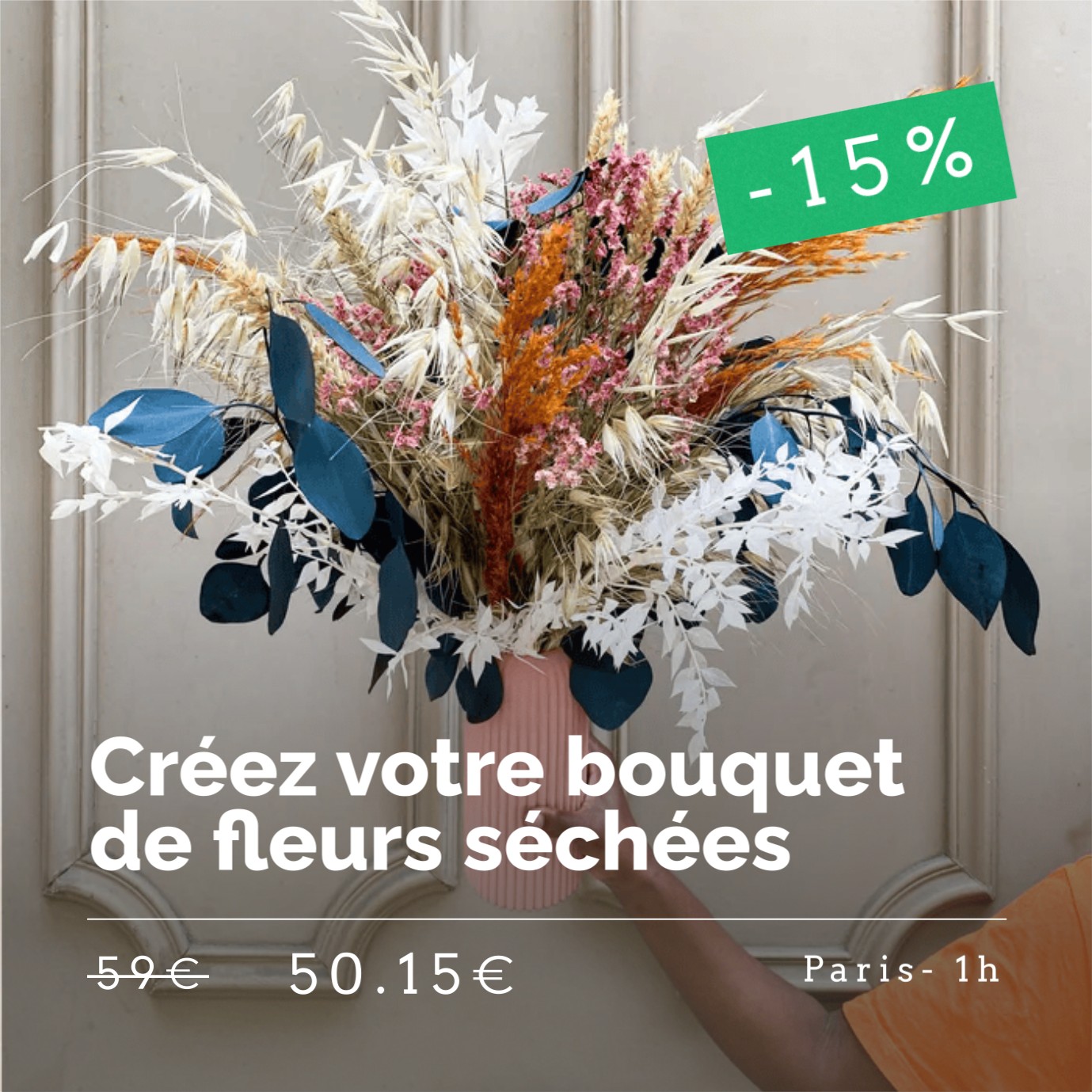 wecandoo Facebook ad: Poterie, menuiserie, couture, cuisine… Apprenez un…