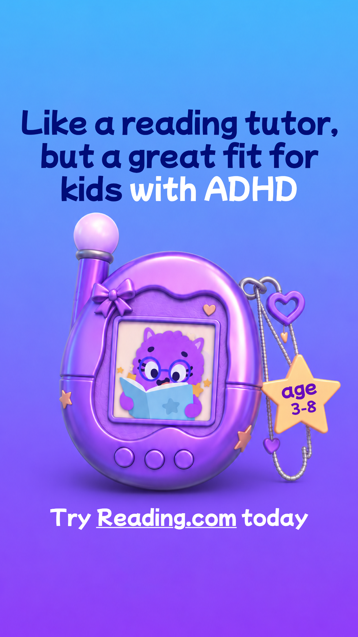 Reading.com Facebook ad