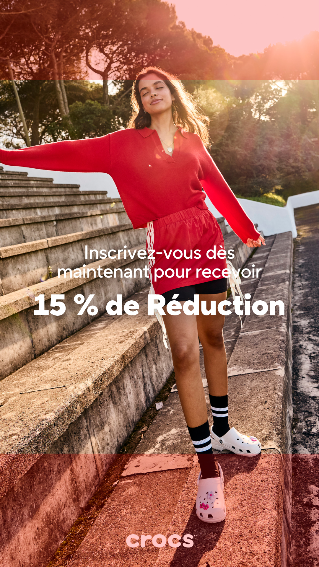 Crocs Facebook ad