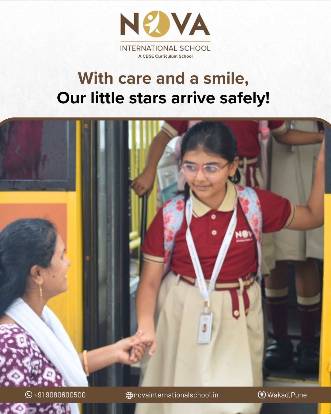 NOVA International School Facebook ad