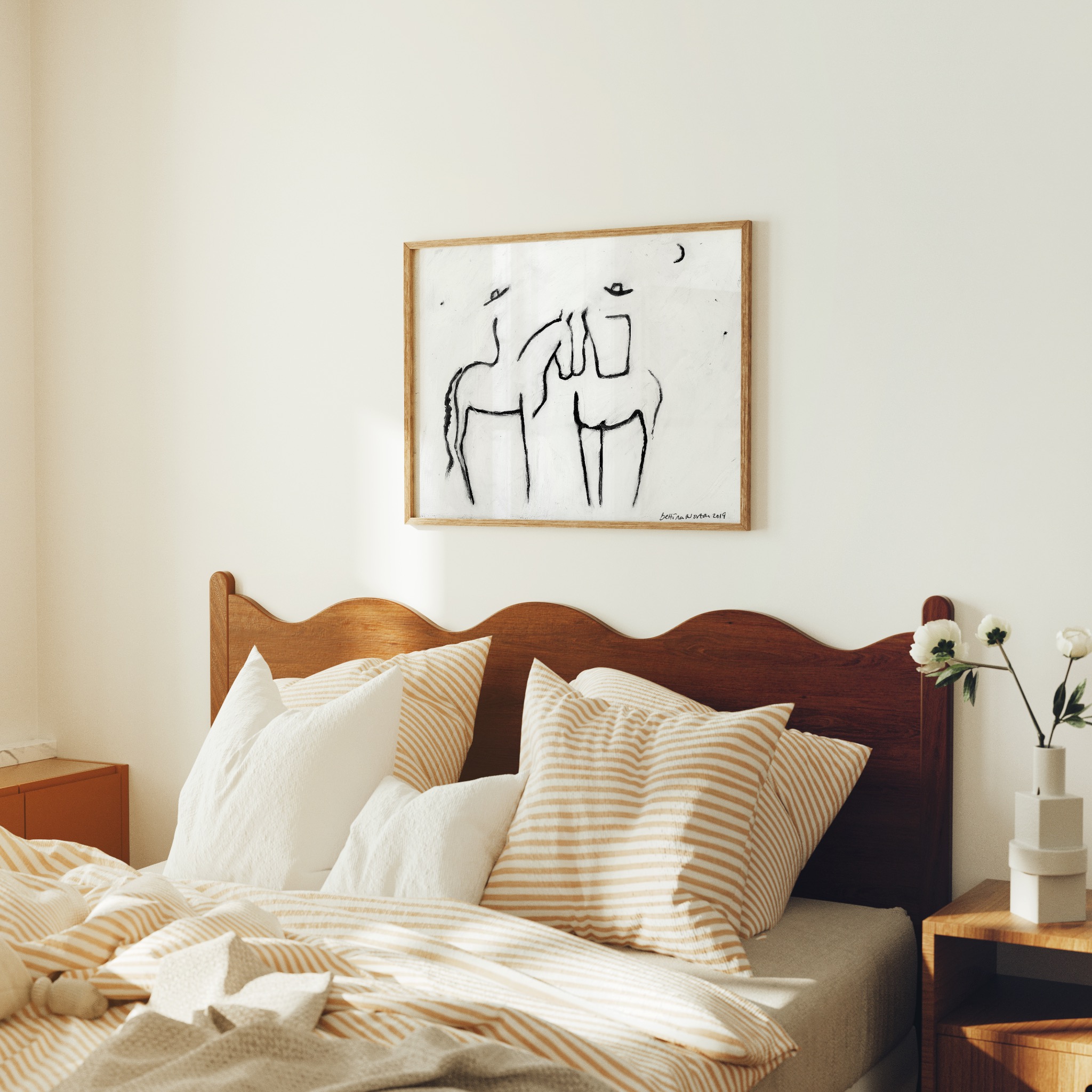 Bettina Norton Artwork Facebook ad: From Intimate to Statement-Prints in Every Size