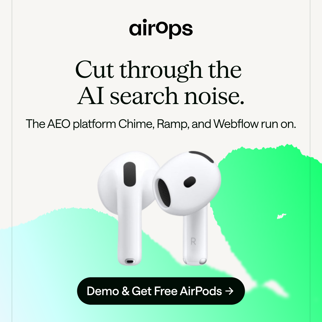 AirOps Facebook ad