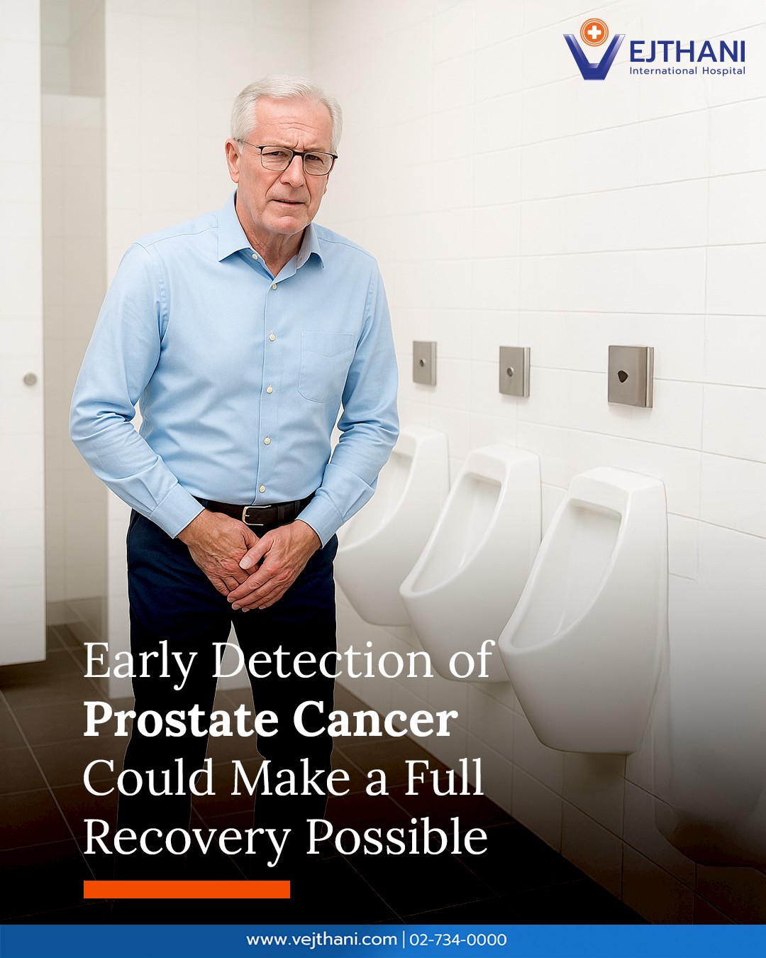 Vejthani Hospital - ভেজথানি হাসপাতাল Facebook ad: Interrupted Urination: The First Sign of Prostate Cancer…