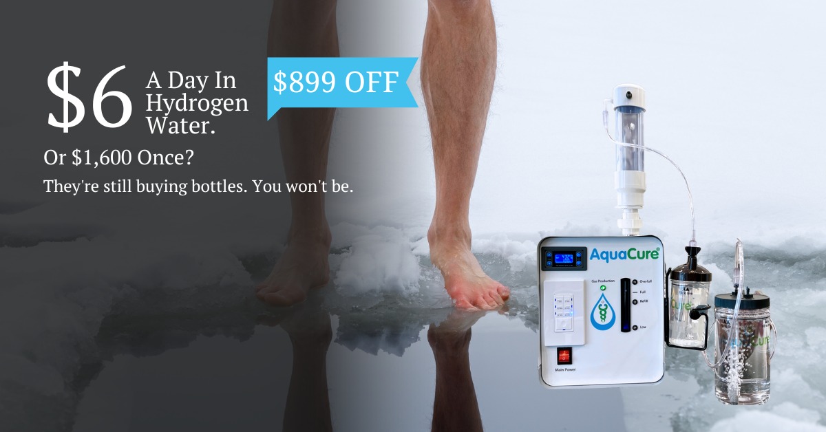 Hydrogen Outlet Facebook ad: Refurbished - AquaCure AC50 Complete Kit *Discount…