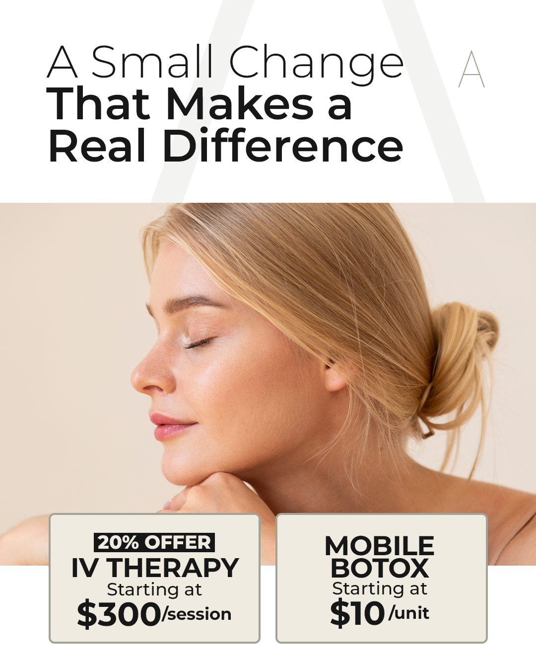 Amber Medical Facebook ad: Get Started