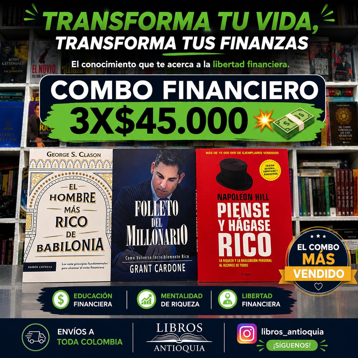Libros Antioquia Facebook ad