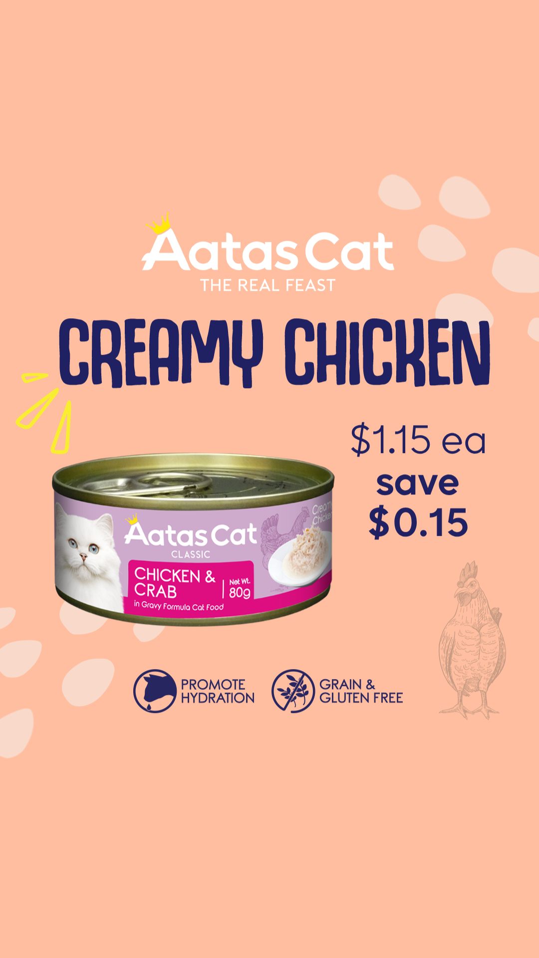 Petstock Facebook ad