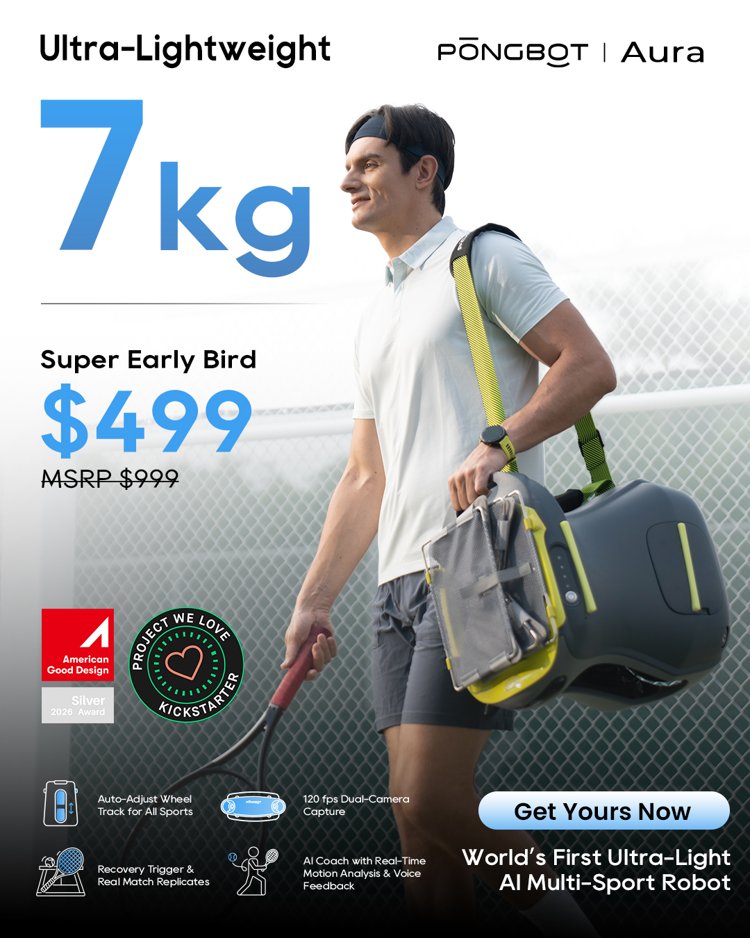 Pongbot Sports Facebook ad