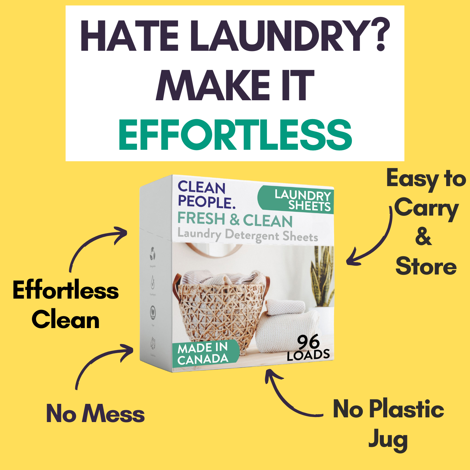 Clean People. Facebook ad