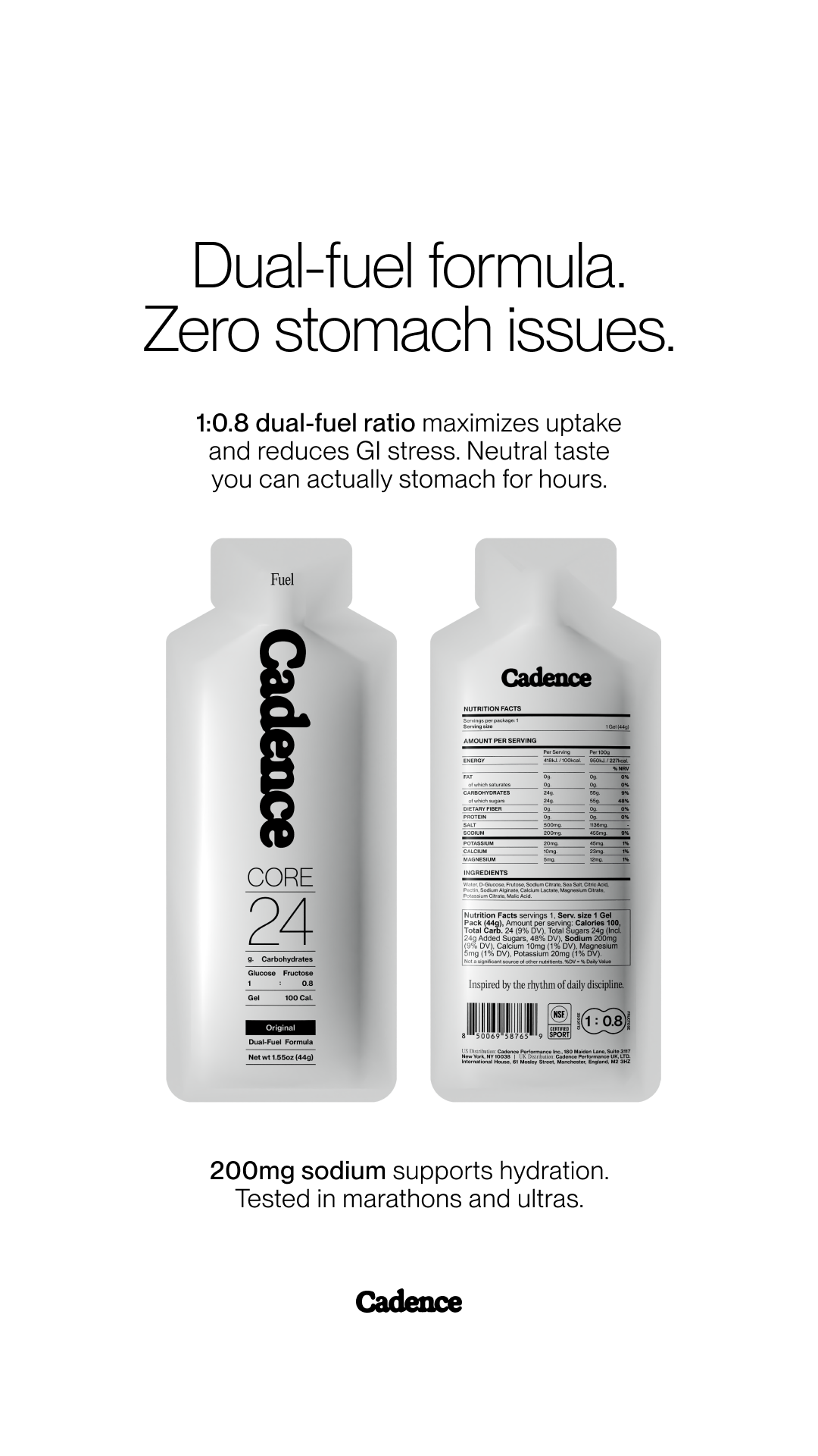 Use Cadence Facebook ad
