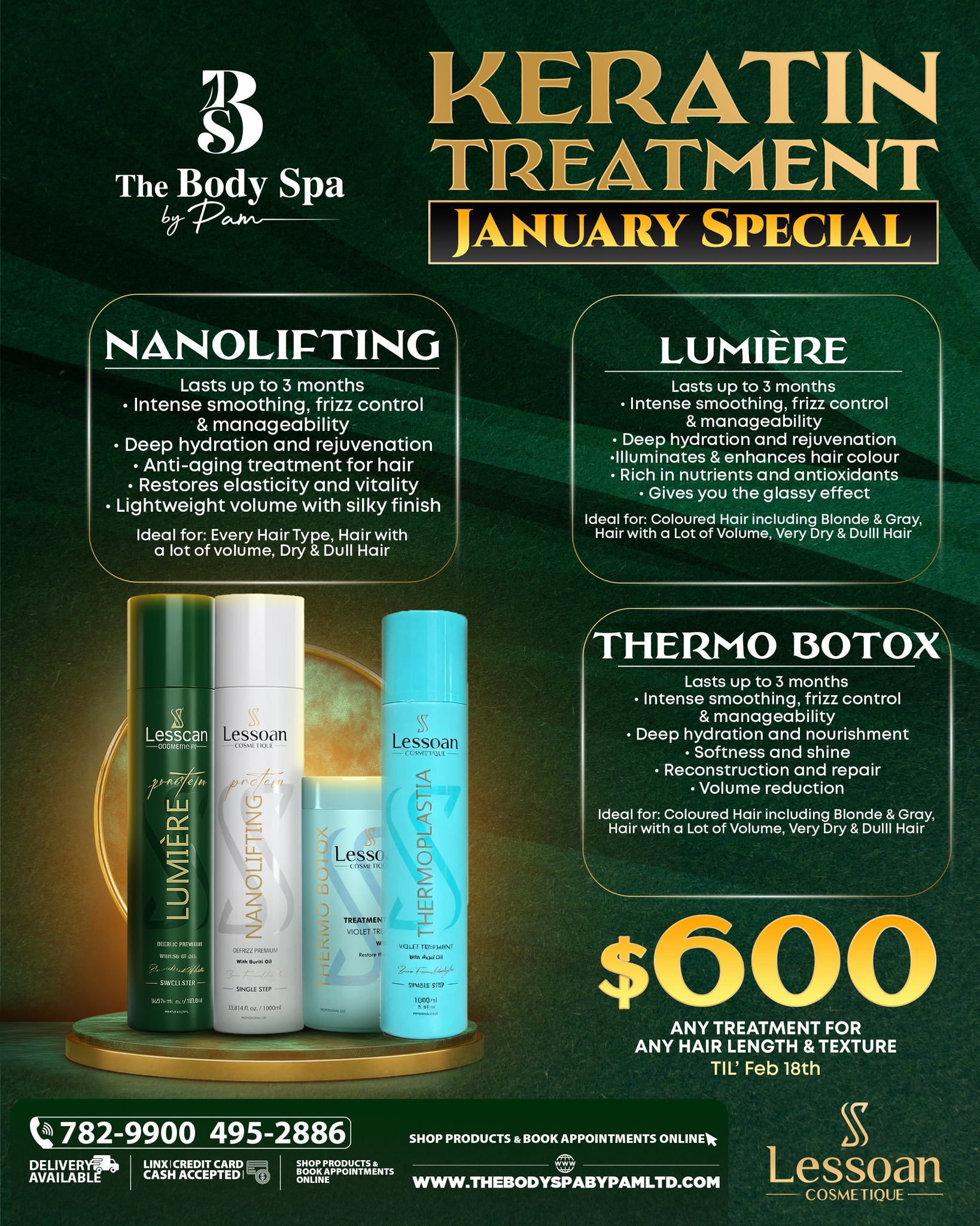 The Body Spa by Pam Limited Facebook ad