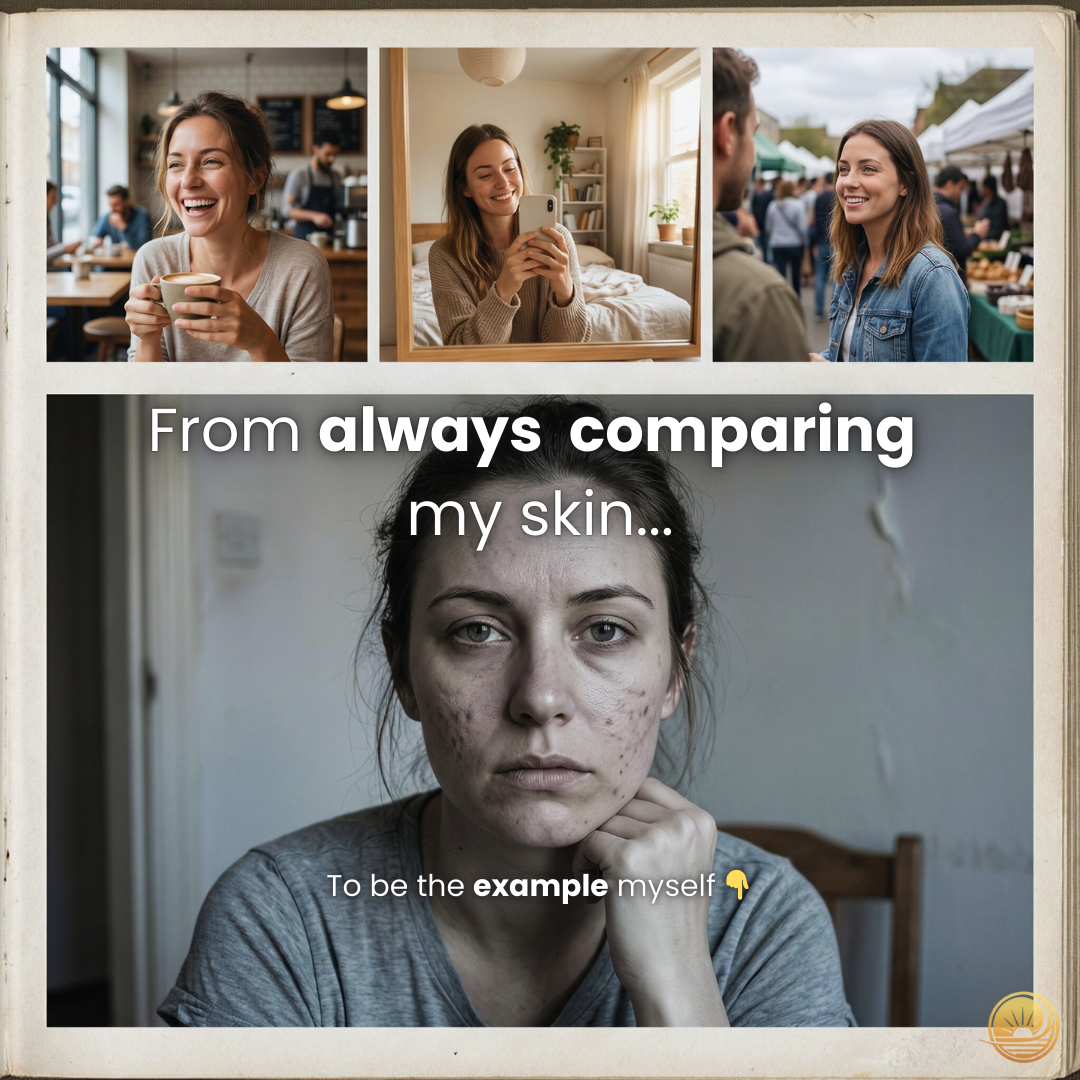 Autumn Rose Facebook ad: I Was Always The One With Scars (Until This)